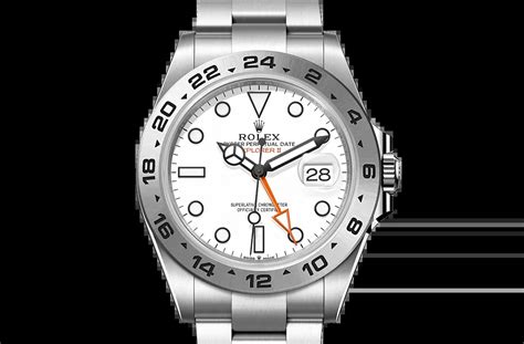 Rolex Explorer II ทำจาก Oystersteel, M226570.